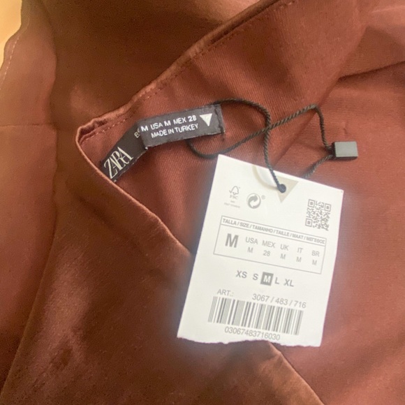 ZARA // Brown Corset Top - Picture 4 of 4